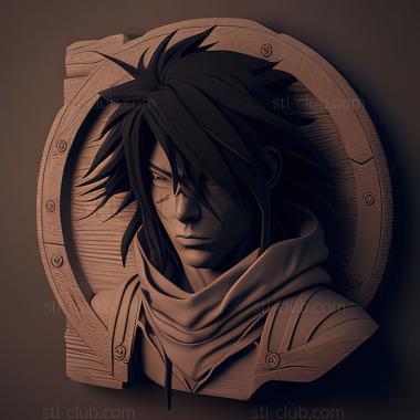 3D model Sasuke Uchiha (STL)
